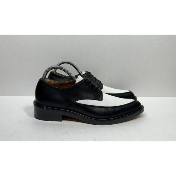 Givenchy Black White Pointed Toe Lace Shoes Derby Shoes Women’s Size 9.5 / 39.5 - Picture 1 of 8